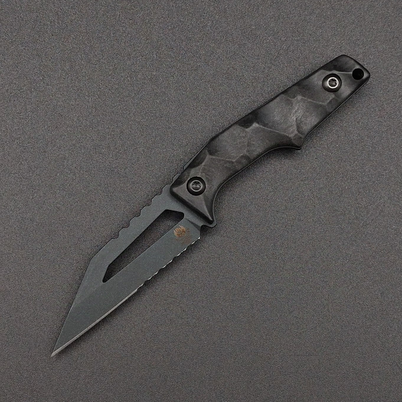 Bawidamann Blades STARK V2 SERRATED Black Raven 1