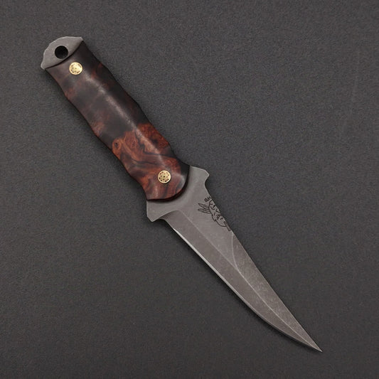 Half Face Blades Combat Filet Desert Ironwood 1