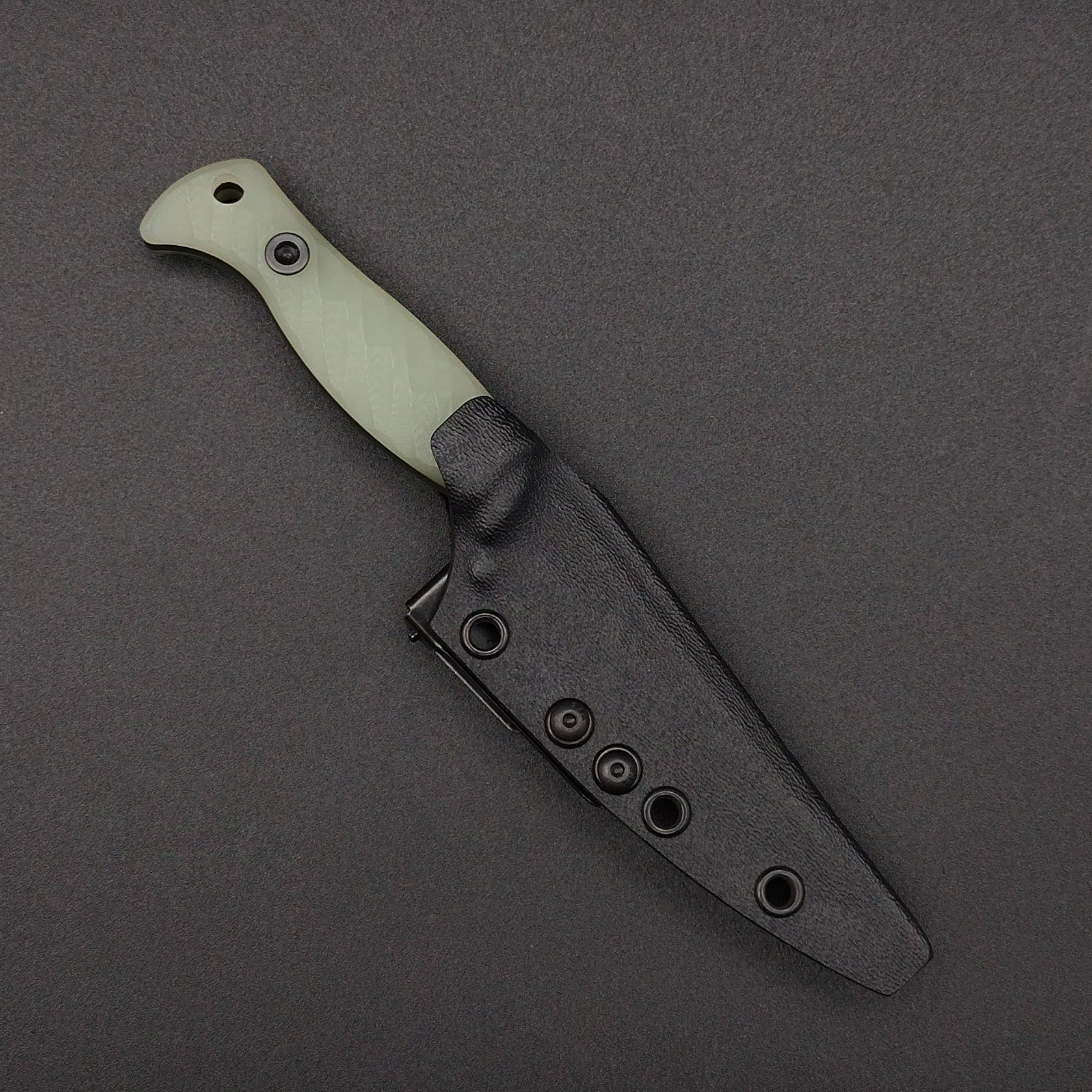 Half Face Blades Congressman Jade G10 OD Green Cerakote 4