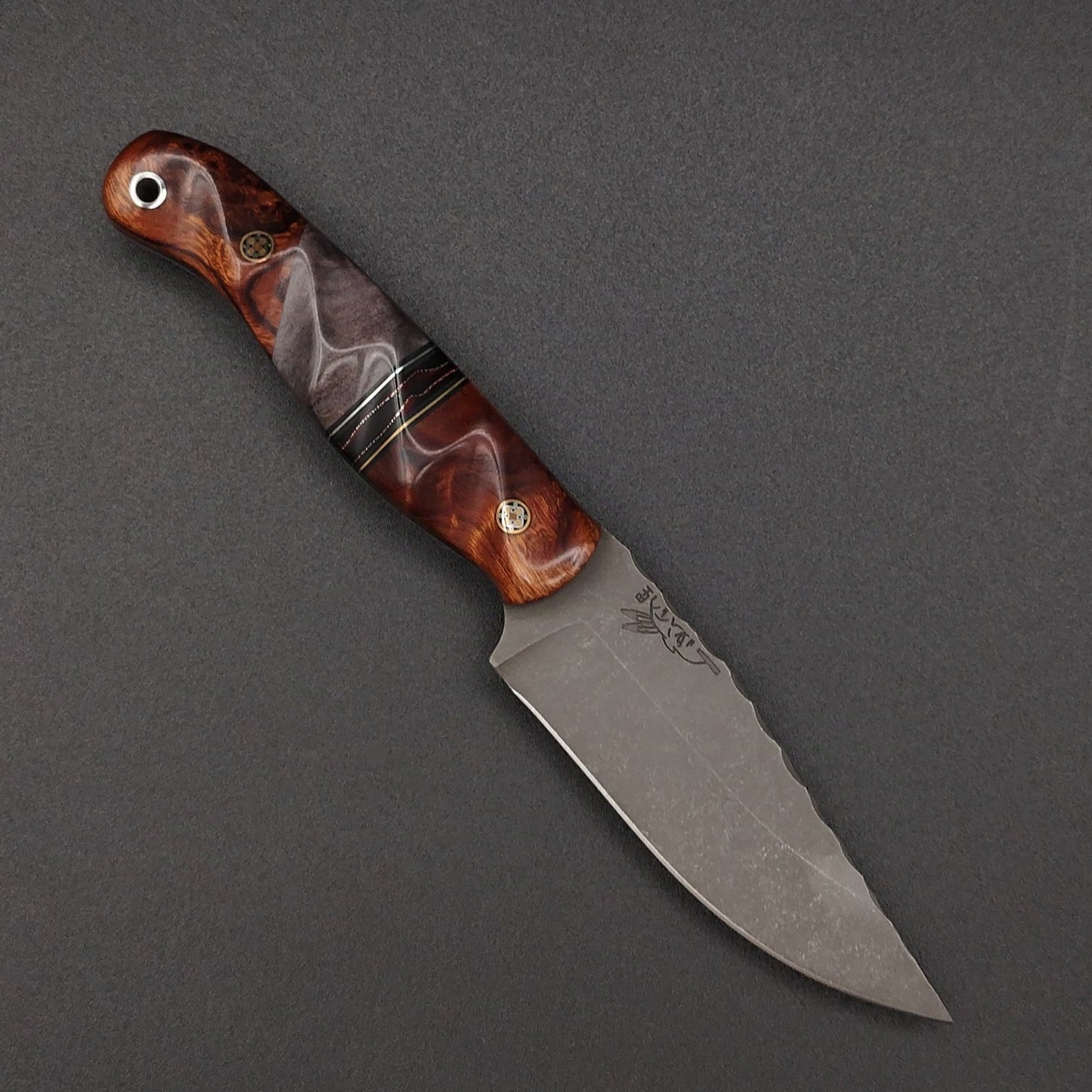 Half Face Blades Crow Jr Desert Ironwood, Dyed Maple 1