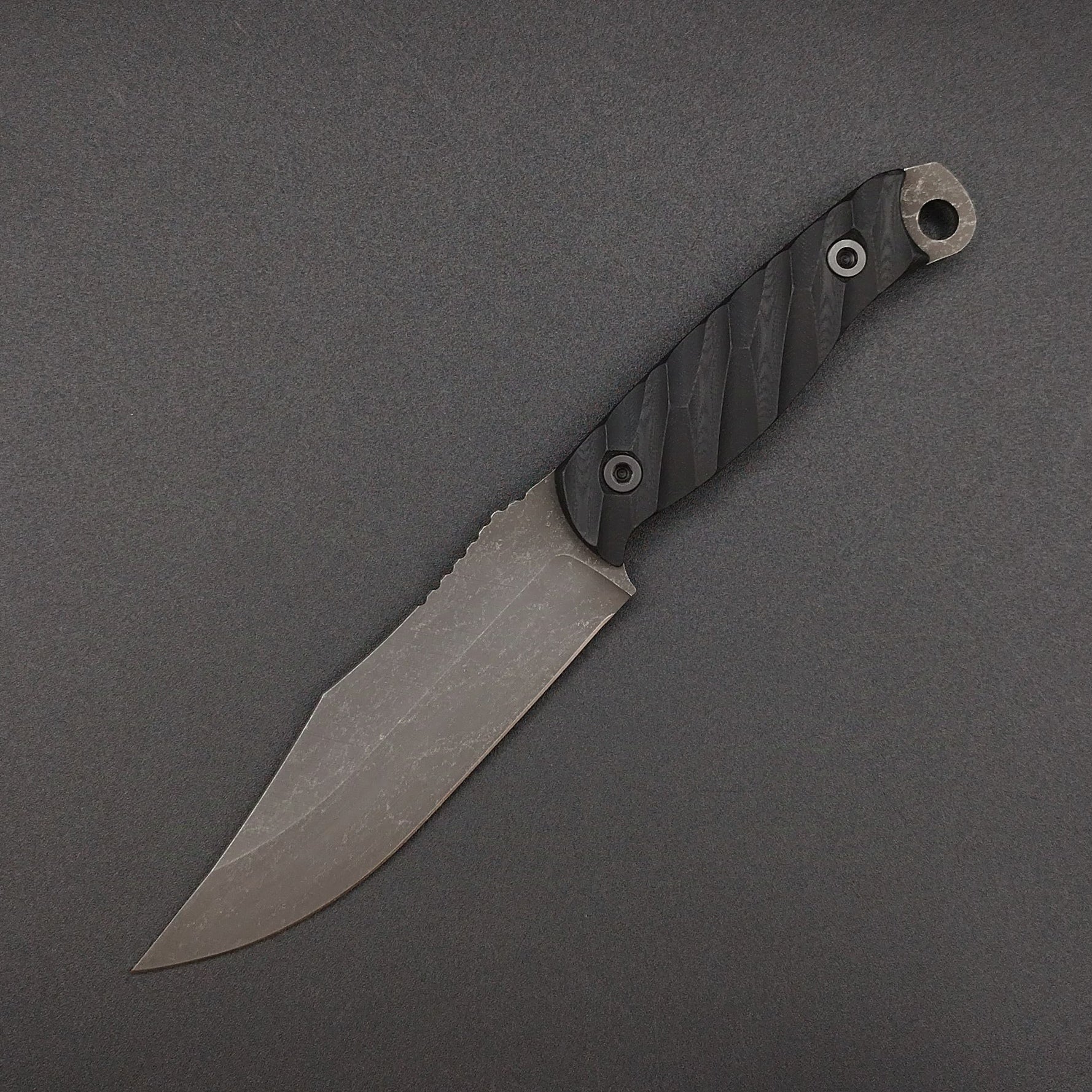 Half Face Blades Crow Scout Black G10 2