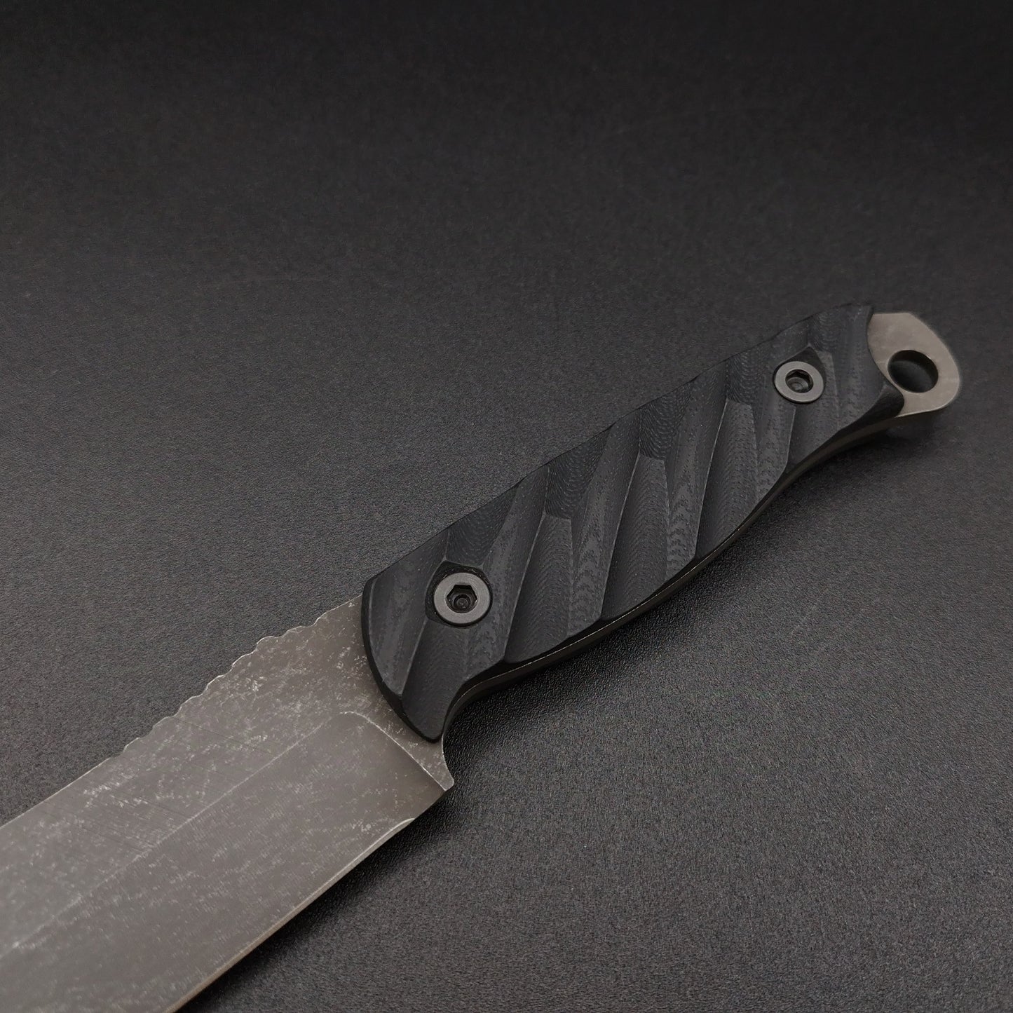 Half Face Blades Crow Scout Black G10 3