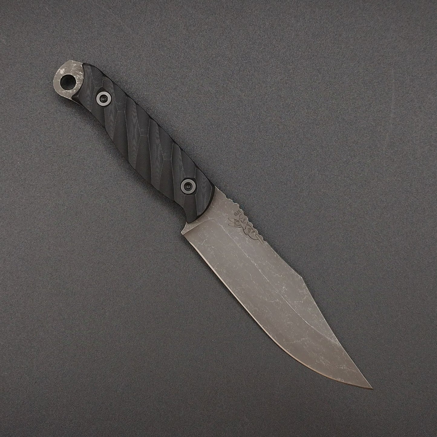 Half Face Blades Crow Scout Black G10 1