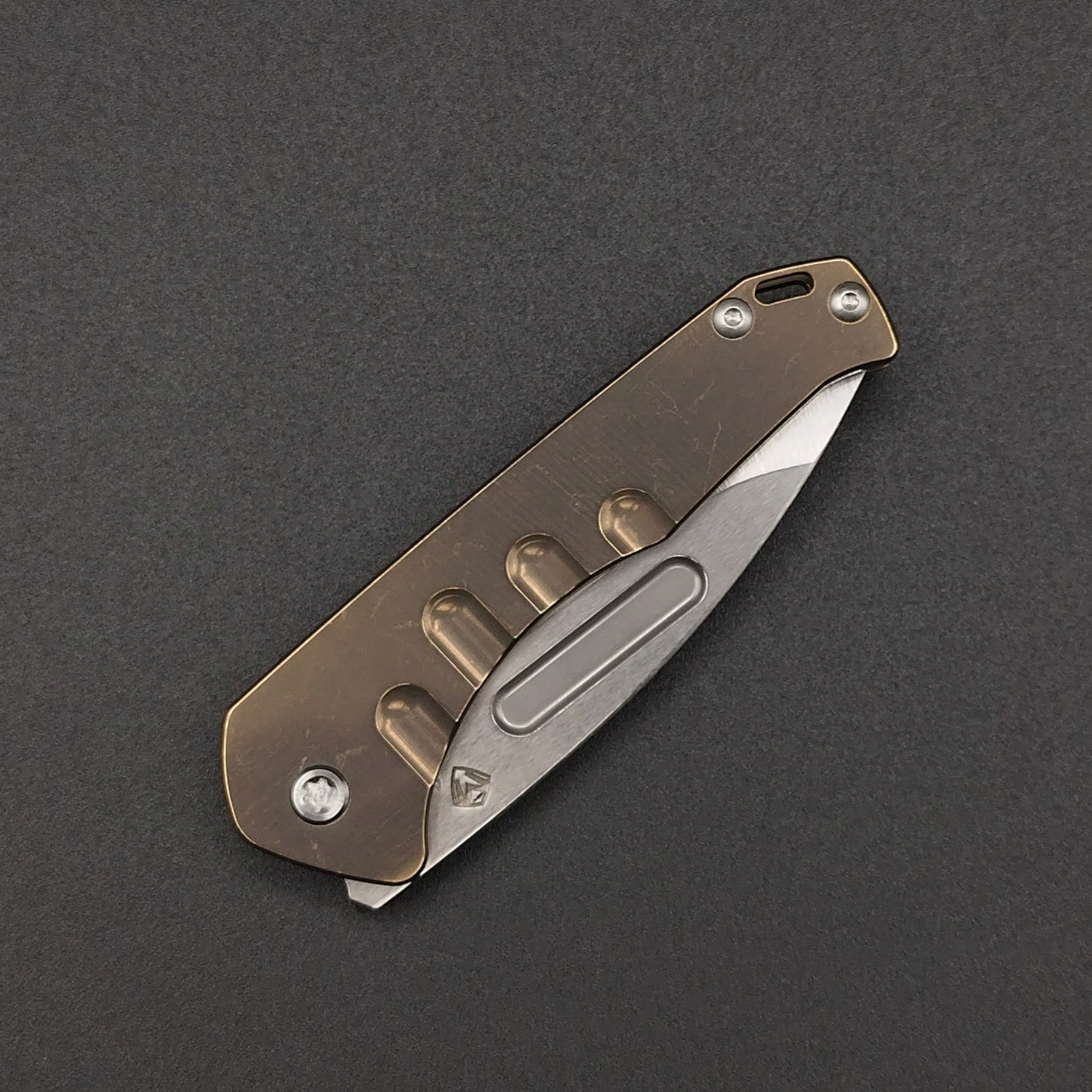 Medford Praetorian Slim Framelock, Bronze Anodized Titanium, S45VN 3