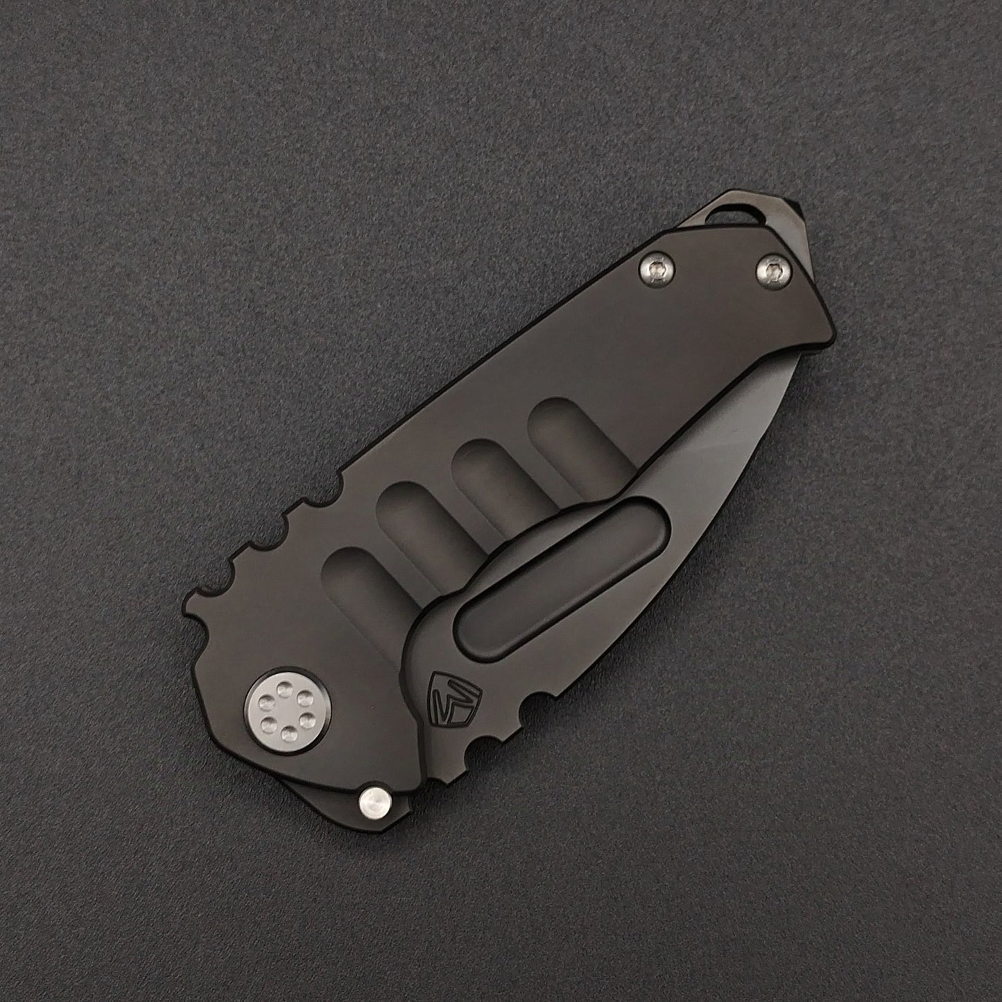 Medford Praetorian Genesis T, Black PVD Titanium Handle, 3V Blade 3