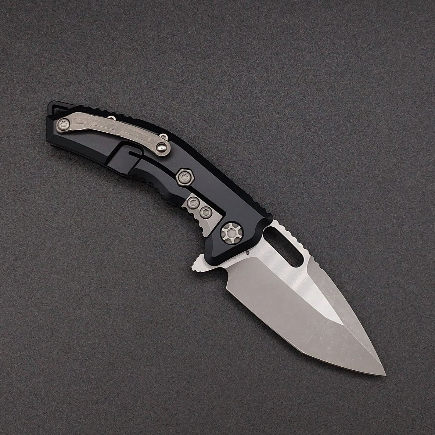 Heretic Knives Medusa Tanto Black Battleworn 2