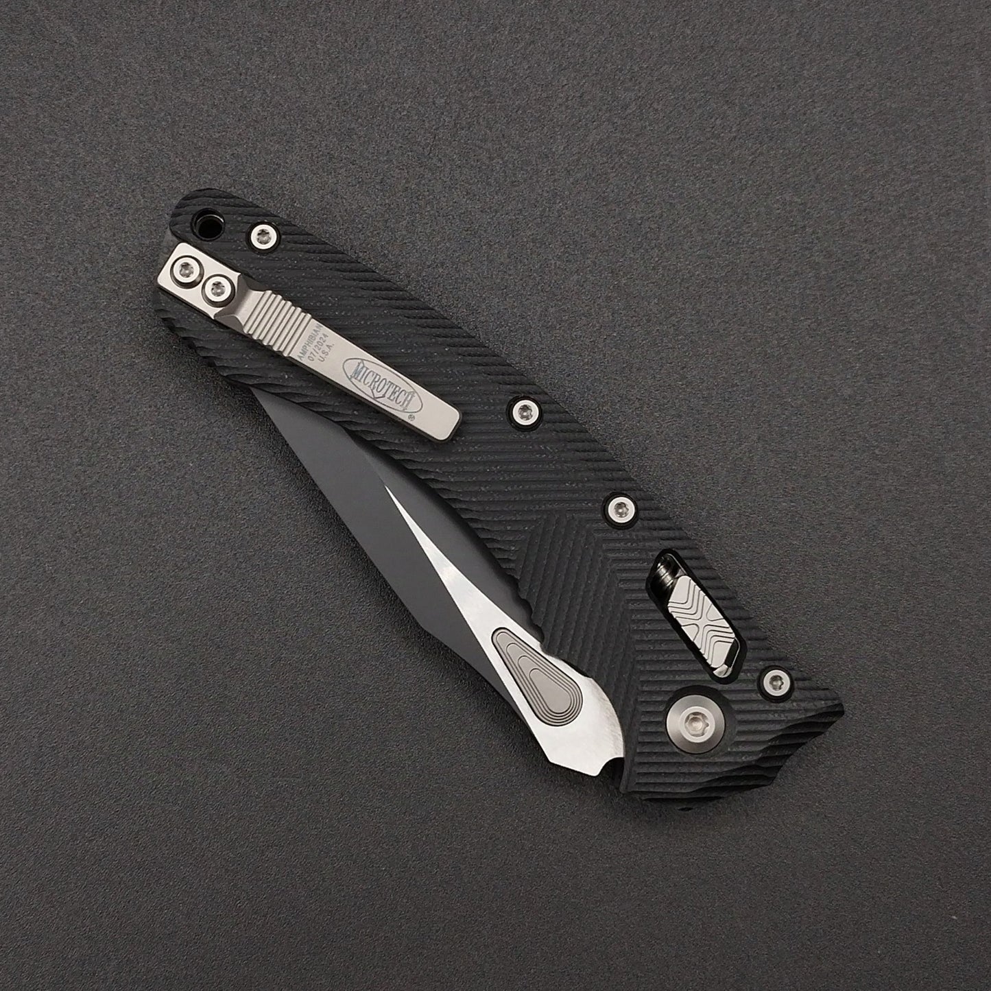 Microtech Amphibian S/E Ram-Lok Blk M390MK 4