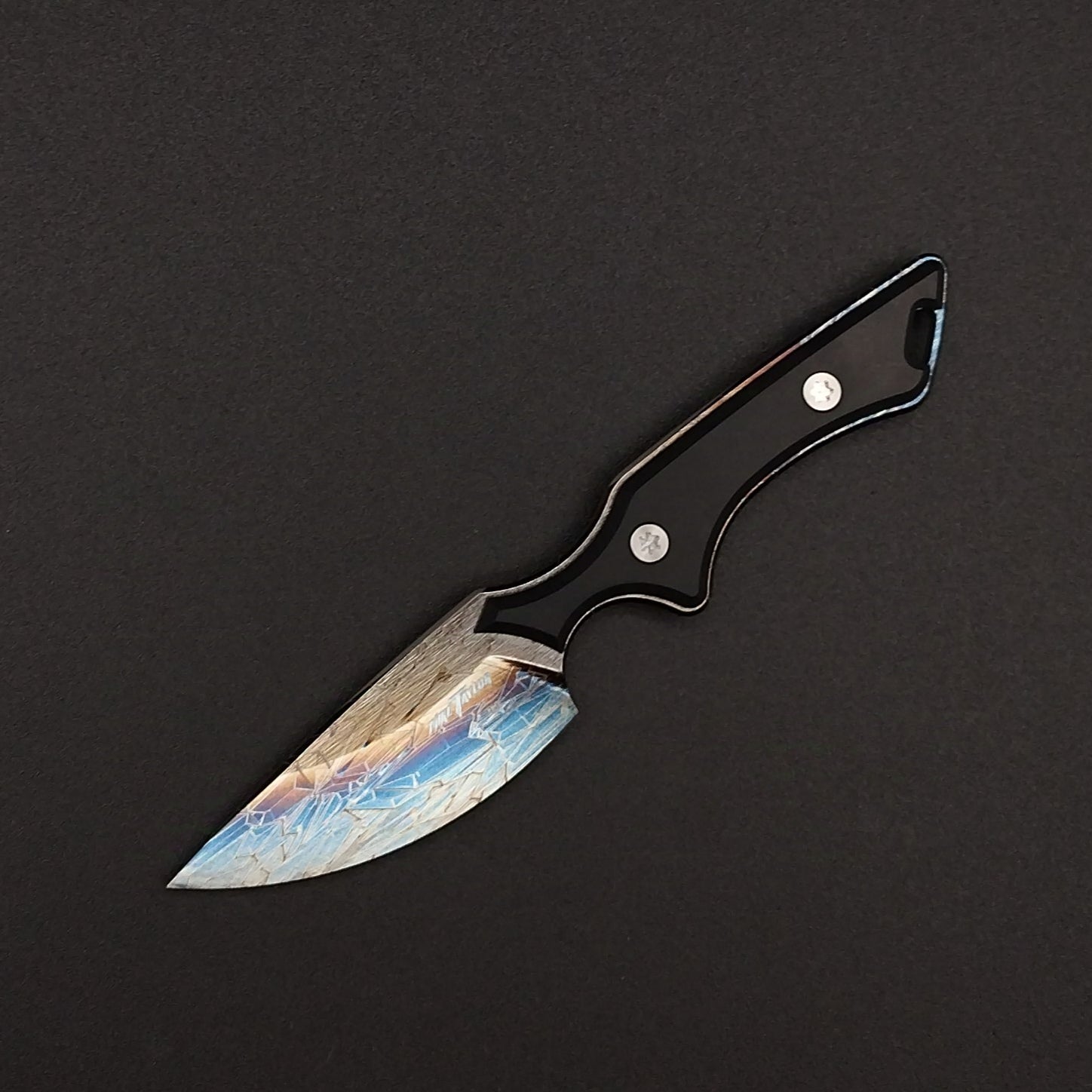 Mike Taylor Skalpel Fixed Crystalized Blade, G10 1