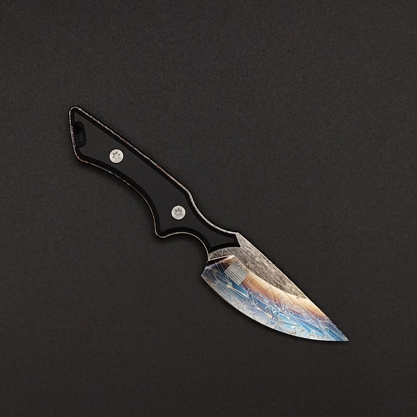 Mike Taylor Skalpel Fixed Crystalized Blade, G10 2