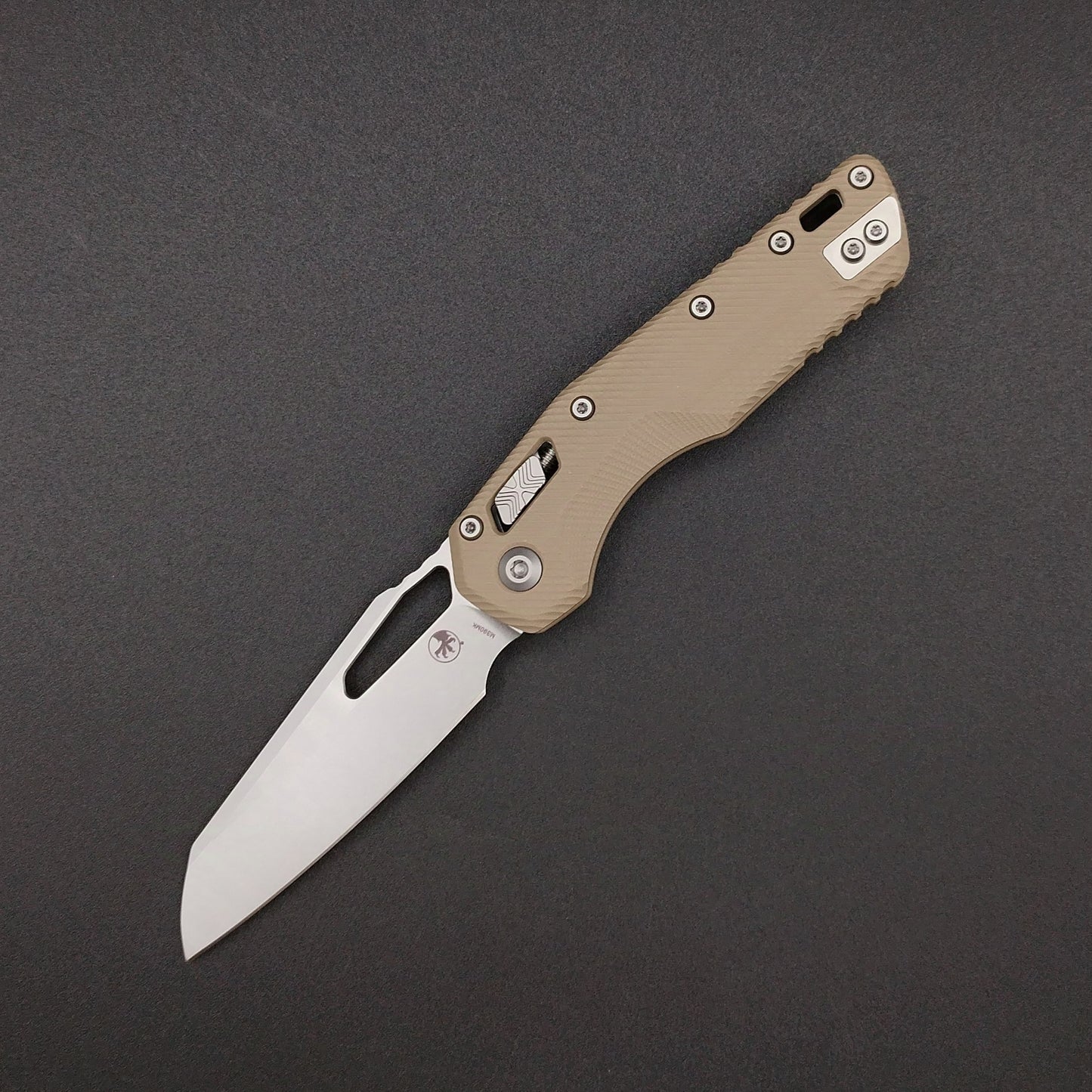 Microtech MSI S/E Fluted Stonewash Tan G10 1