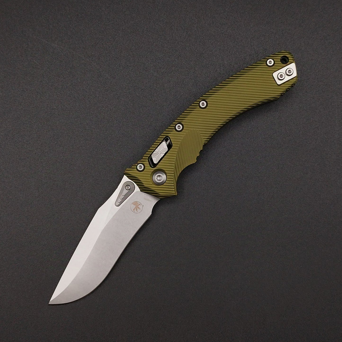 Microtech Amphibian S/E Ram-Lok OD Green M390MK 1