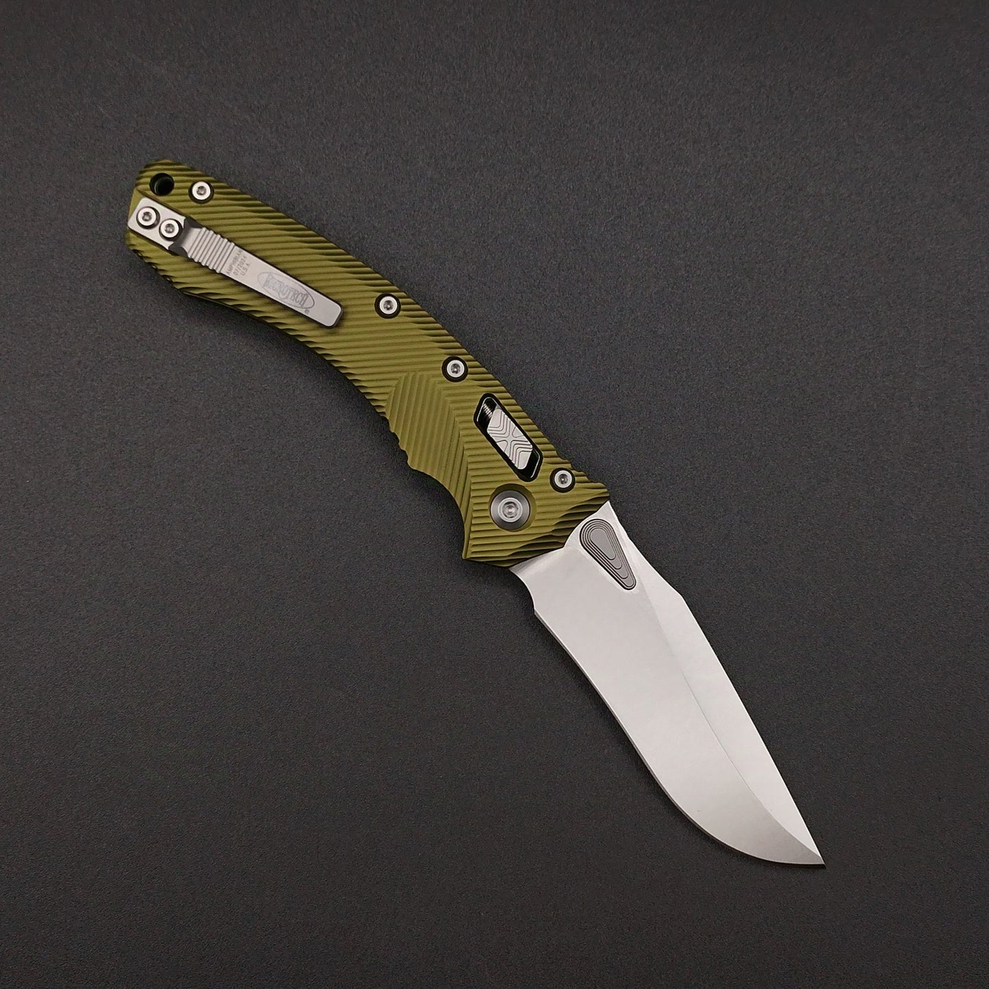 Microtech Amphibian S/E Ram-Lok OD Green M390MK 2