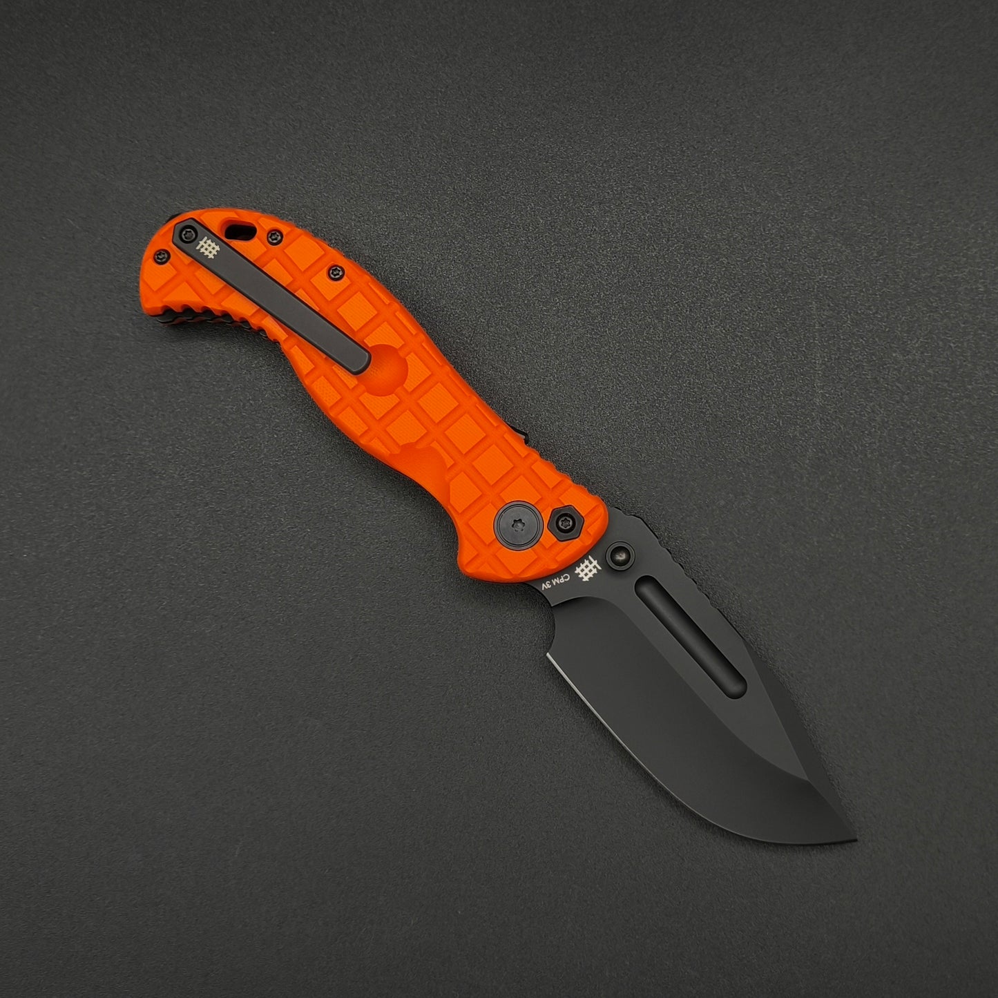 Halfbreed Blades LBF-01 Large Bush Folder Gen-2 Hi-Viz Orange 2