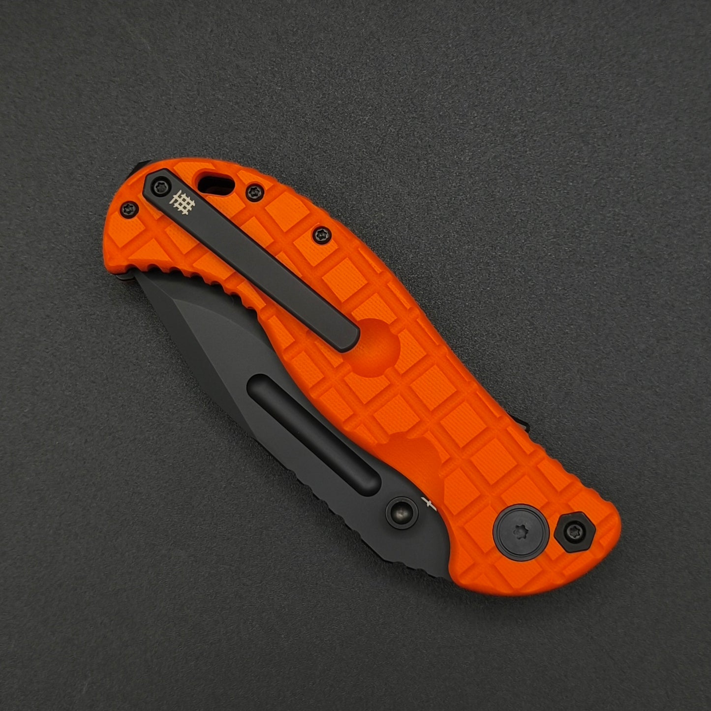 Halfbreed Blades LBF-01 Large Bush Folder Gen-2 Hi-Viz Orange 4