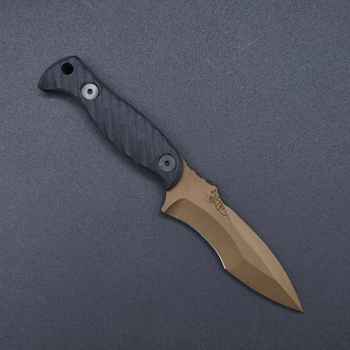 Half Face Blades Extremis MK1 Black G10, Midnight Bronze 1