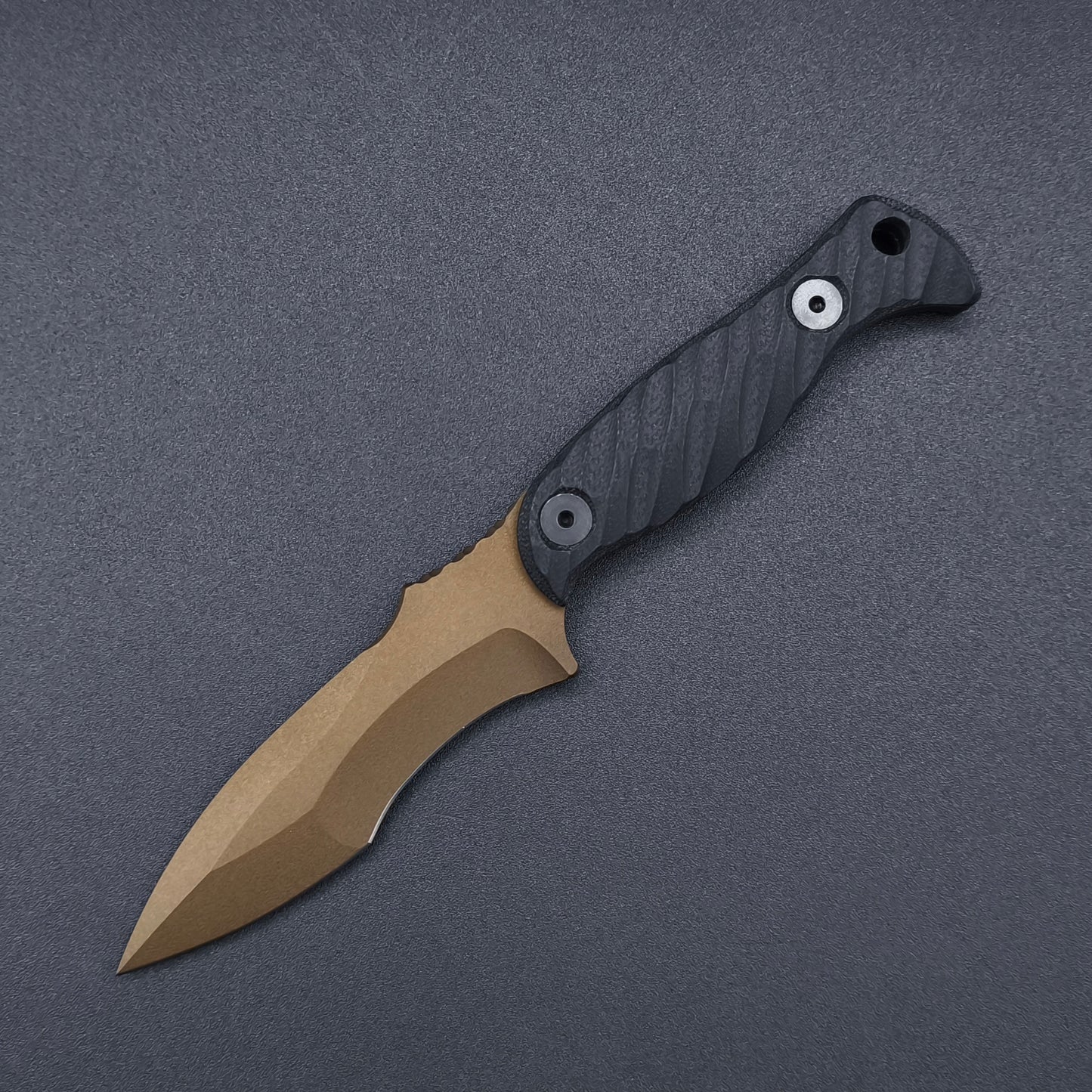 Half Face Blades Extremis MK1 Black G10, Midnight Bronze 2