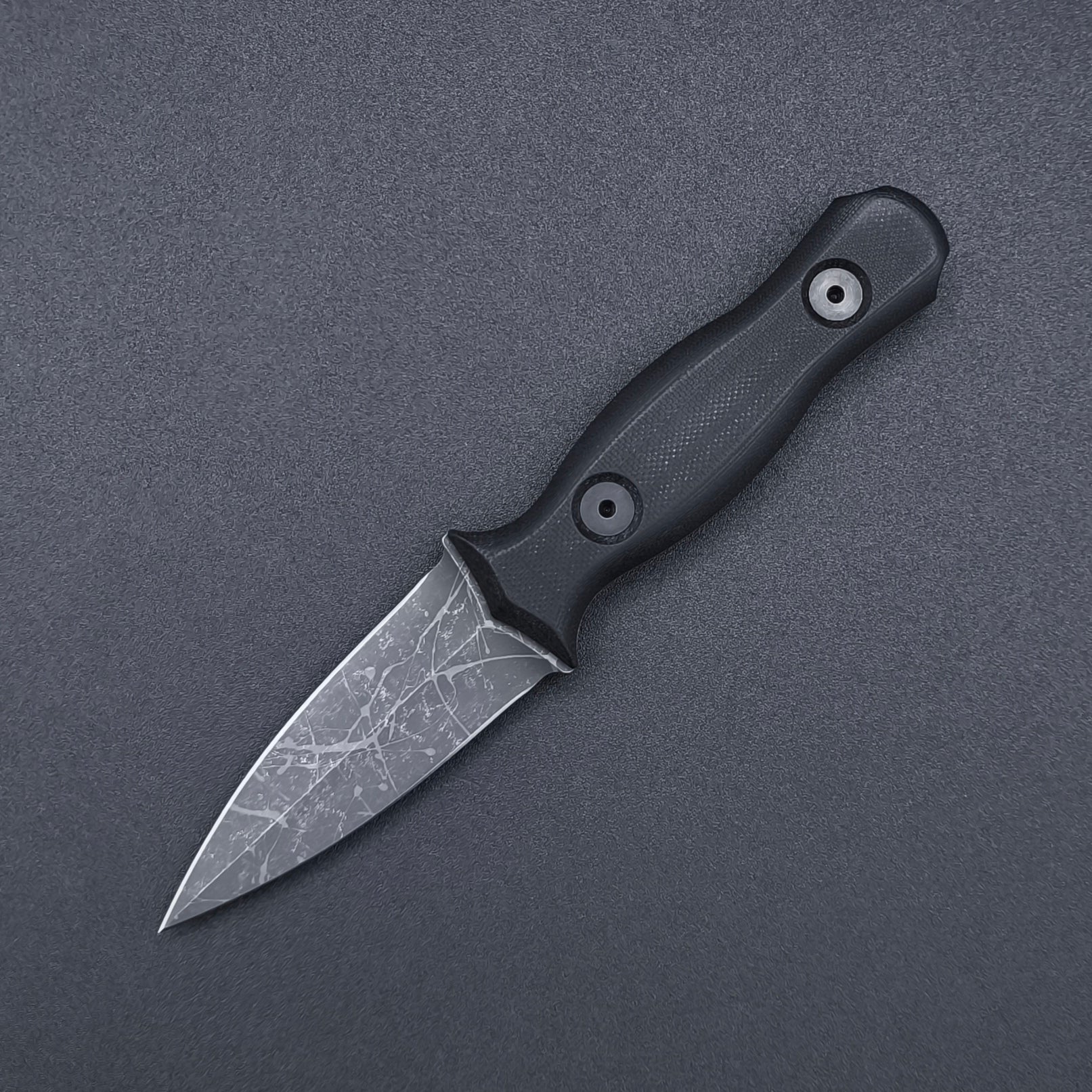 Half Face Blades Pulse Checker Black G10, Acid Splash 2