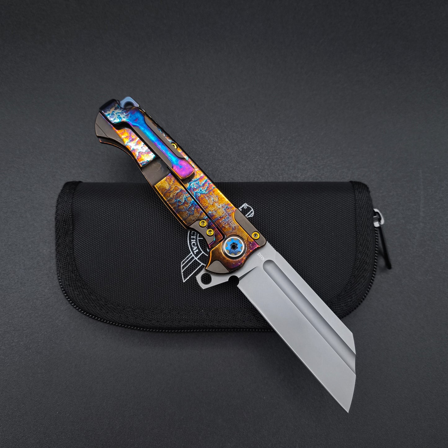 ADV Mini Butcher Titanium Acid Rain S35VN 2