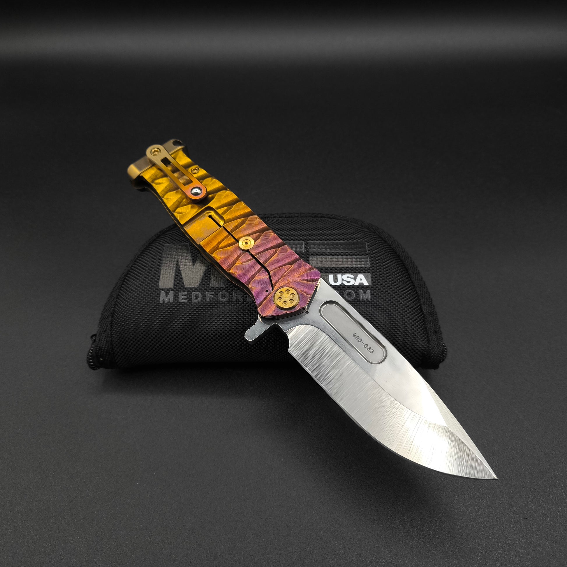 Medford USMC FF Fighter Flipper, Bronze-Rose Fade Predator 2