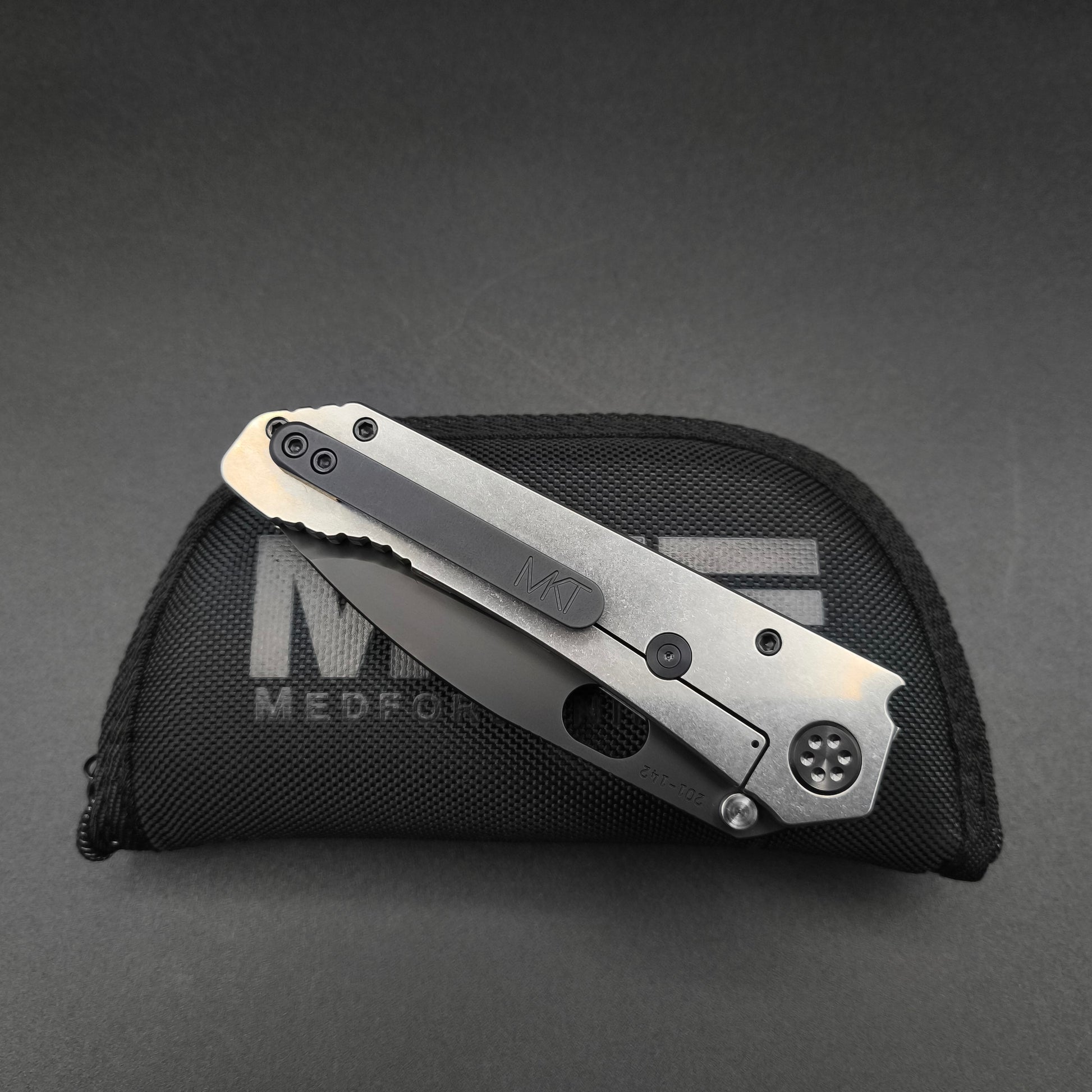 Medford 187 DP, DLC Blade, Steam Punk Handles, D2 Steel 4