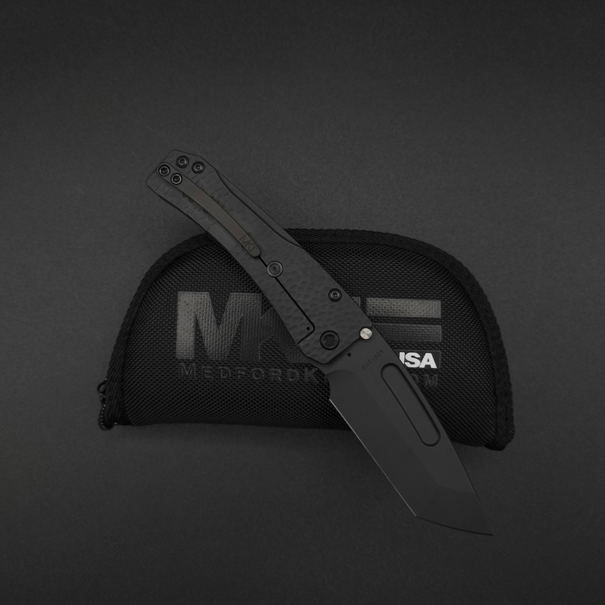 Medford Slim Midi DLC Tanto, Black DLC Cobblestone 2