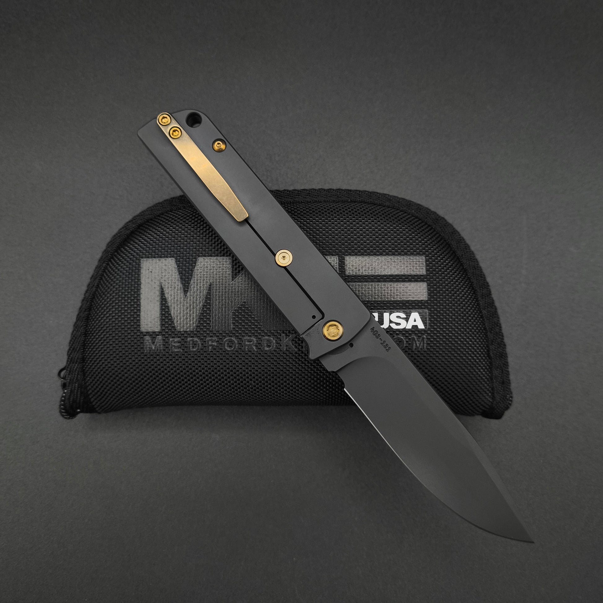 Medford The Antik, DLC Blade and Handles, Bronze HW 2