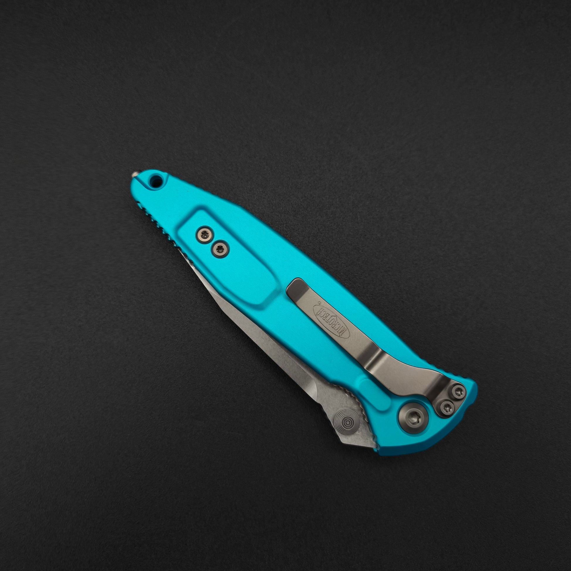 Microtech Knives Socom Elite S/E Turquoise SW 4