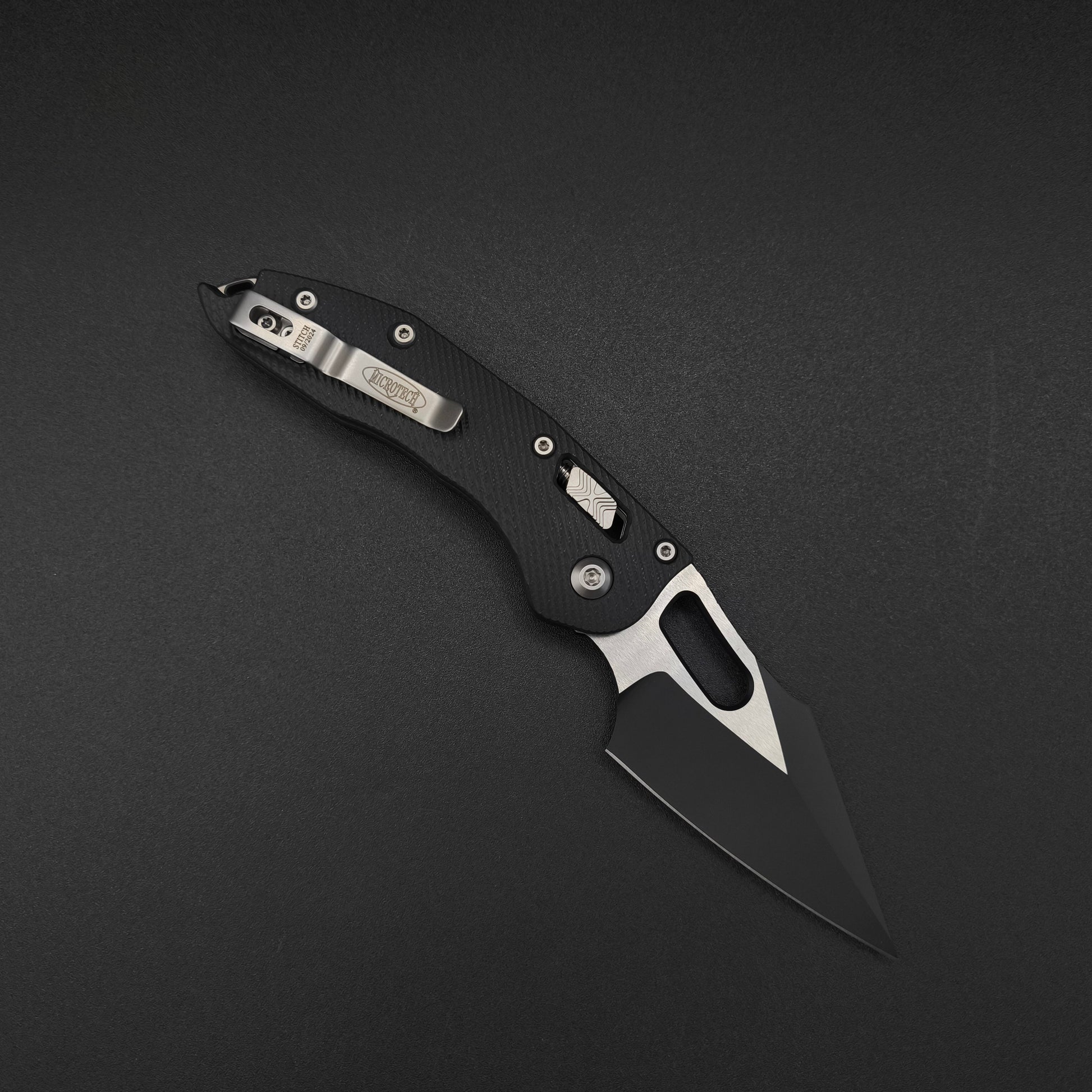 Microtech Stitch S/E Ram Lok Black G10 M390MK 2