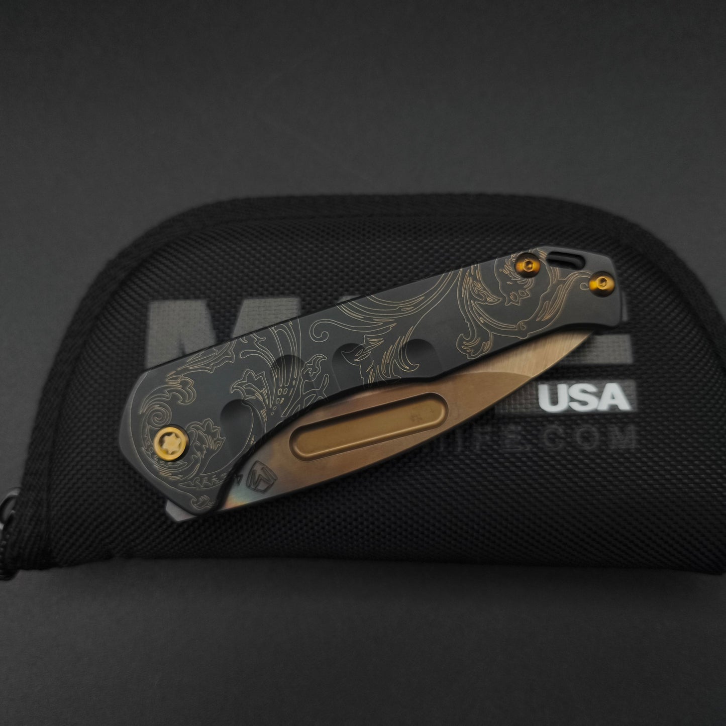 Medford Praetorian Slim Vulcan Blade, DLC Bronze Filigree 4