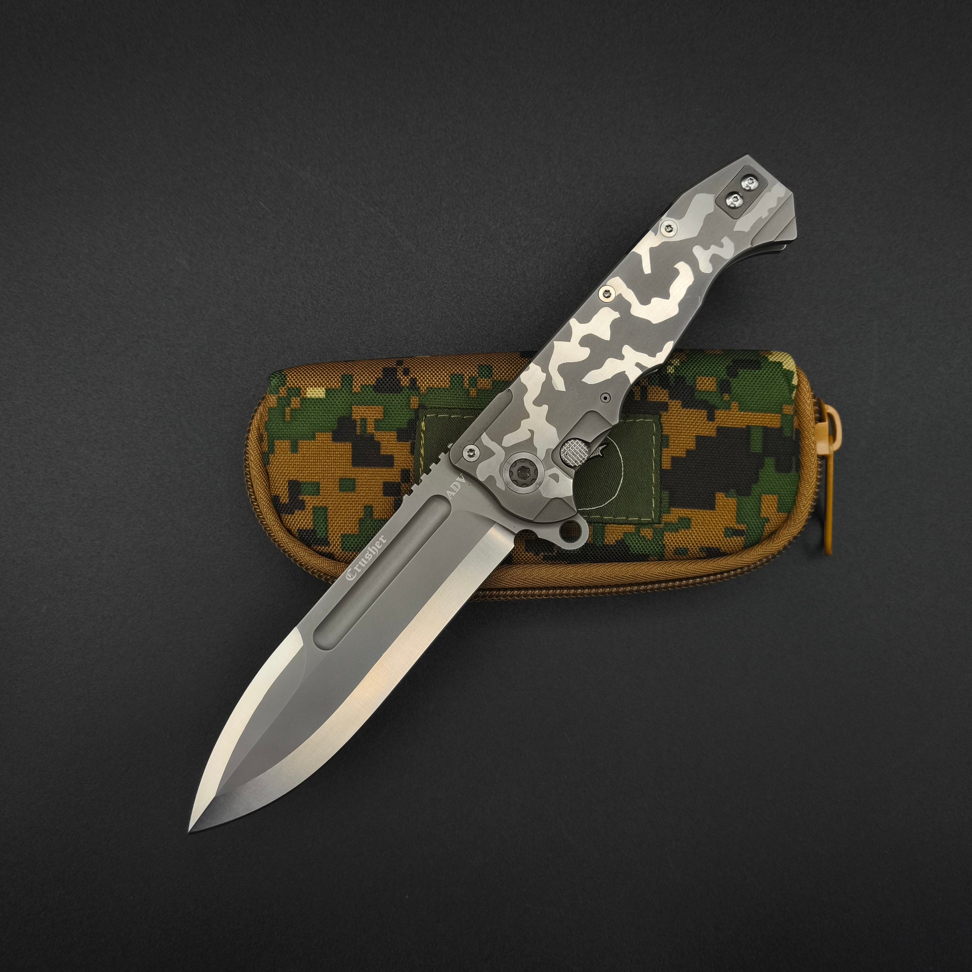 ADV Crusher Titanium Urban Camo Finish 1