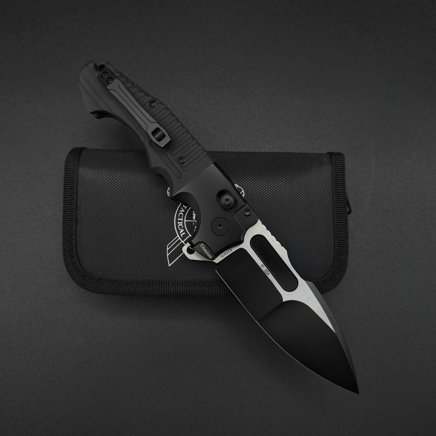 ADV Bullshark Gen 2, Titanium and Black G10 2