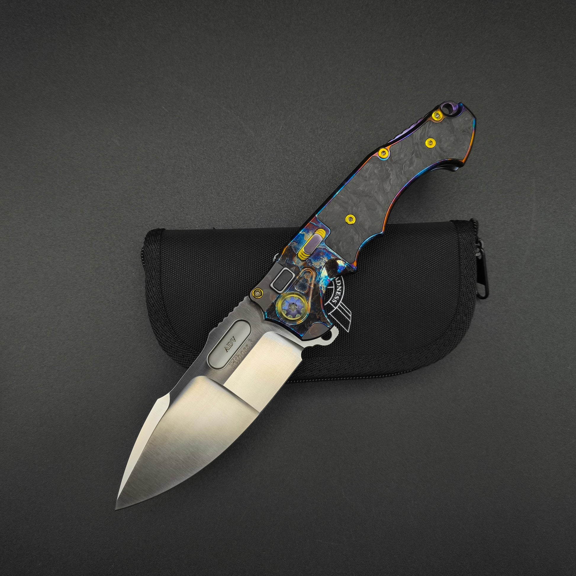 ADV Pitboss 3 Acid Rain, Black Carbon Fiber 1