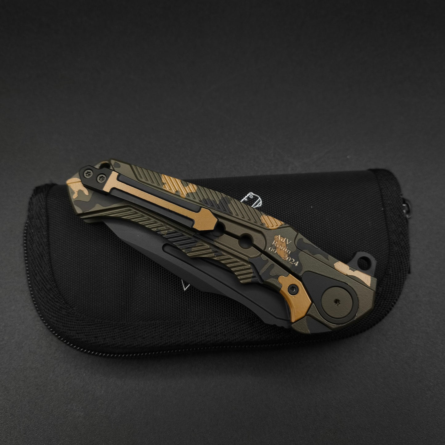 ADV Ronin Integral Camo, Black Blade 4