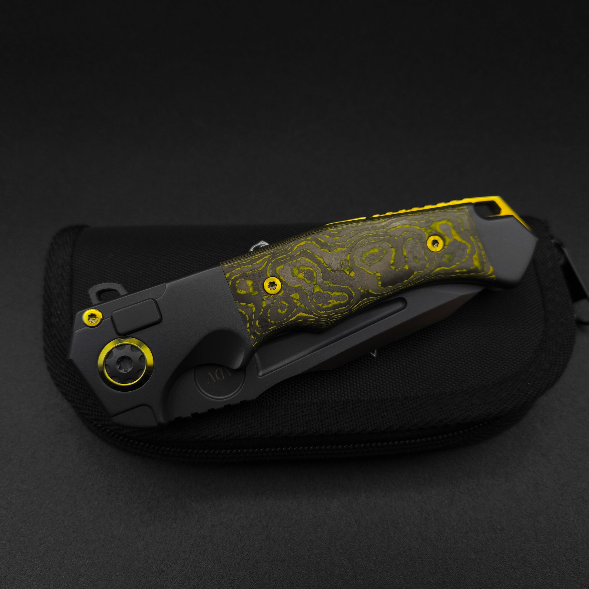 ADV Ronin Kalgard, Titan, Yellow Carbon Fiber 3