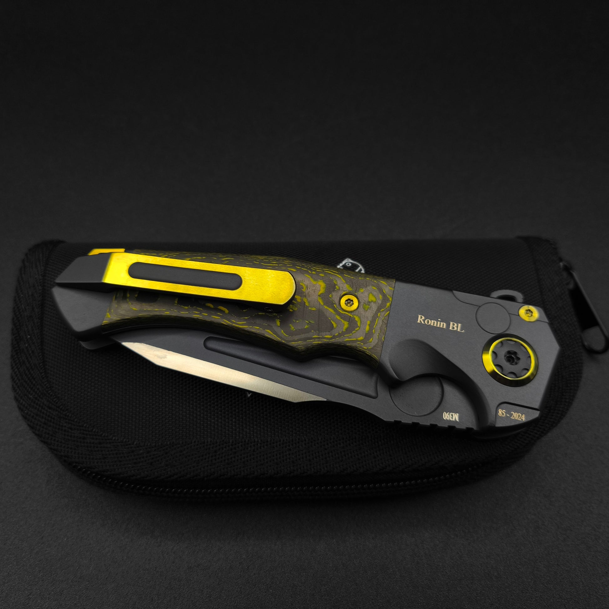 ADV Ronin Kalgard, Titan, Yellow Carbon Fiber 4