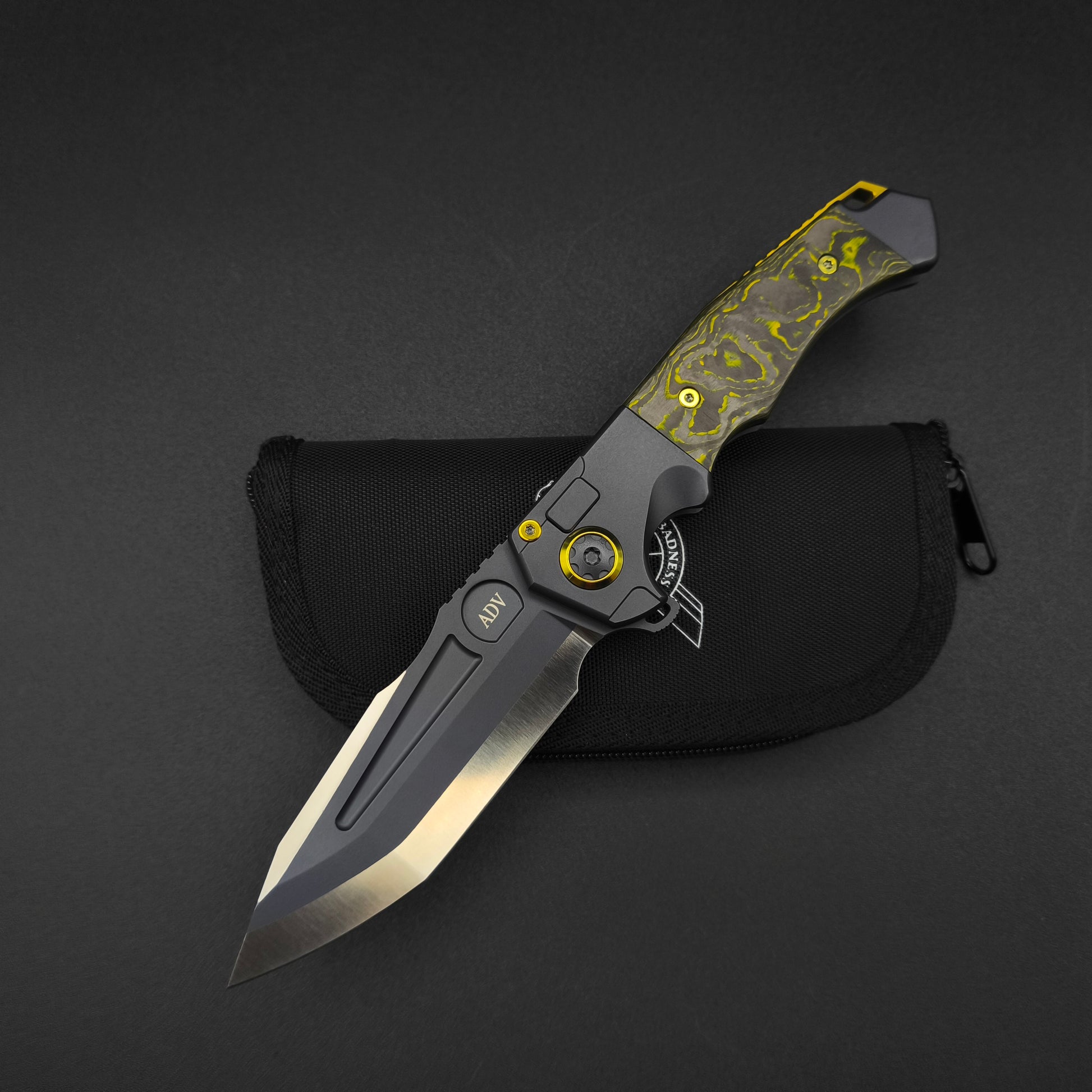 ADV Ronin Kalgard, Titan, Yellow Carbon Fiber 1