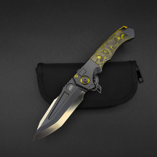 ADV Ronin Kalgard, Titan, Yellow Carbon Fiber 1