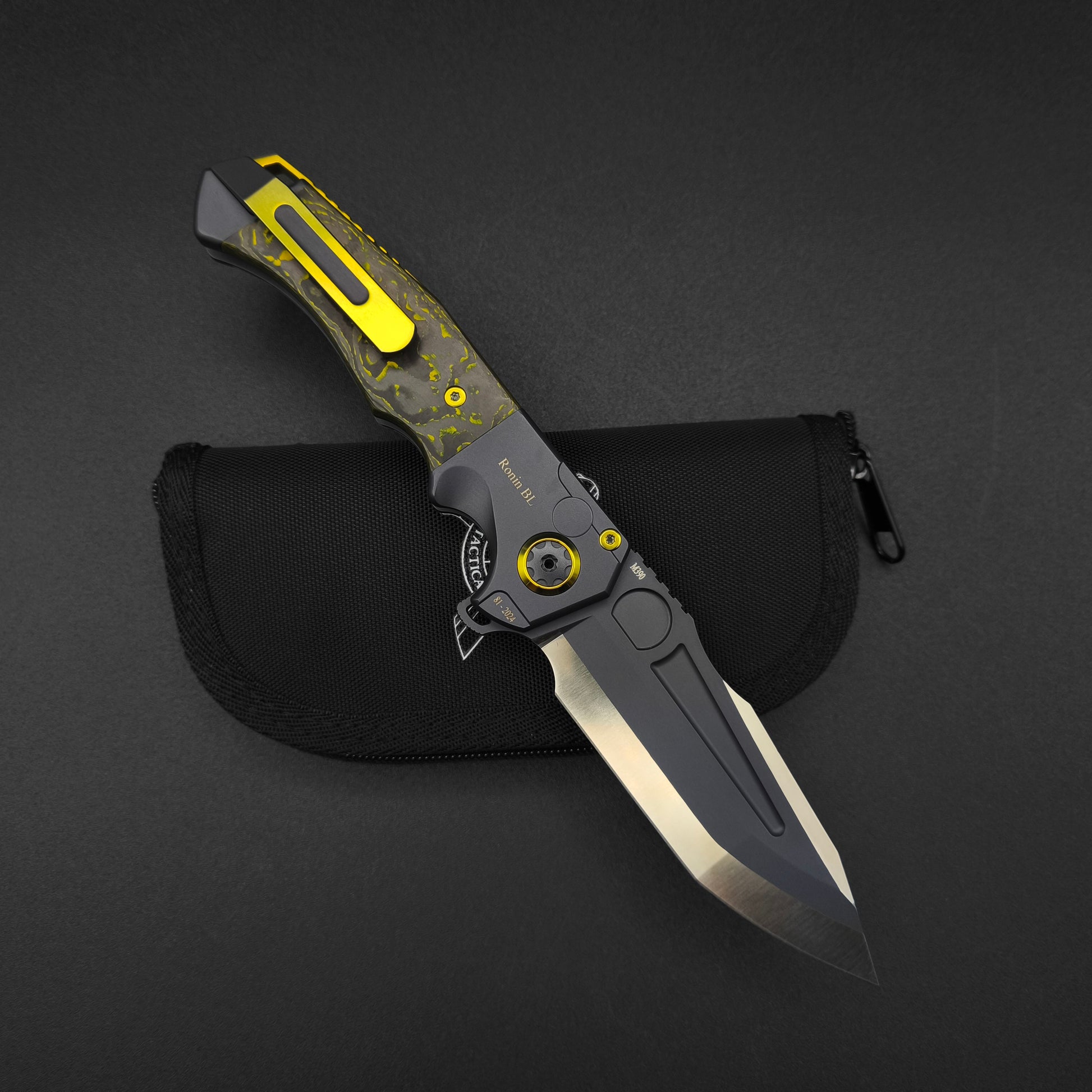 ADV Ronin Kalgard, Titan, Yellow Carbon Fiber 2