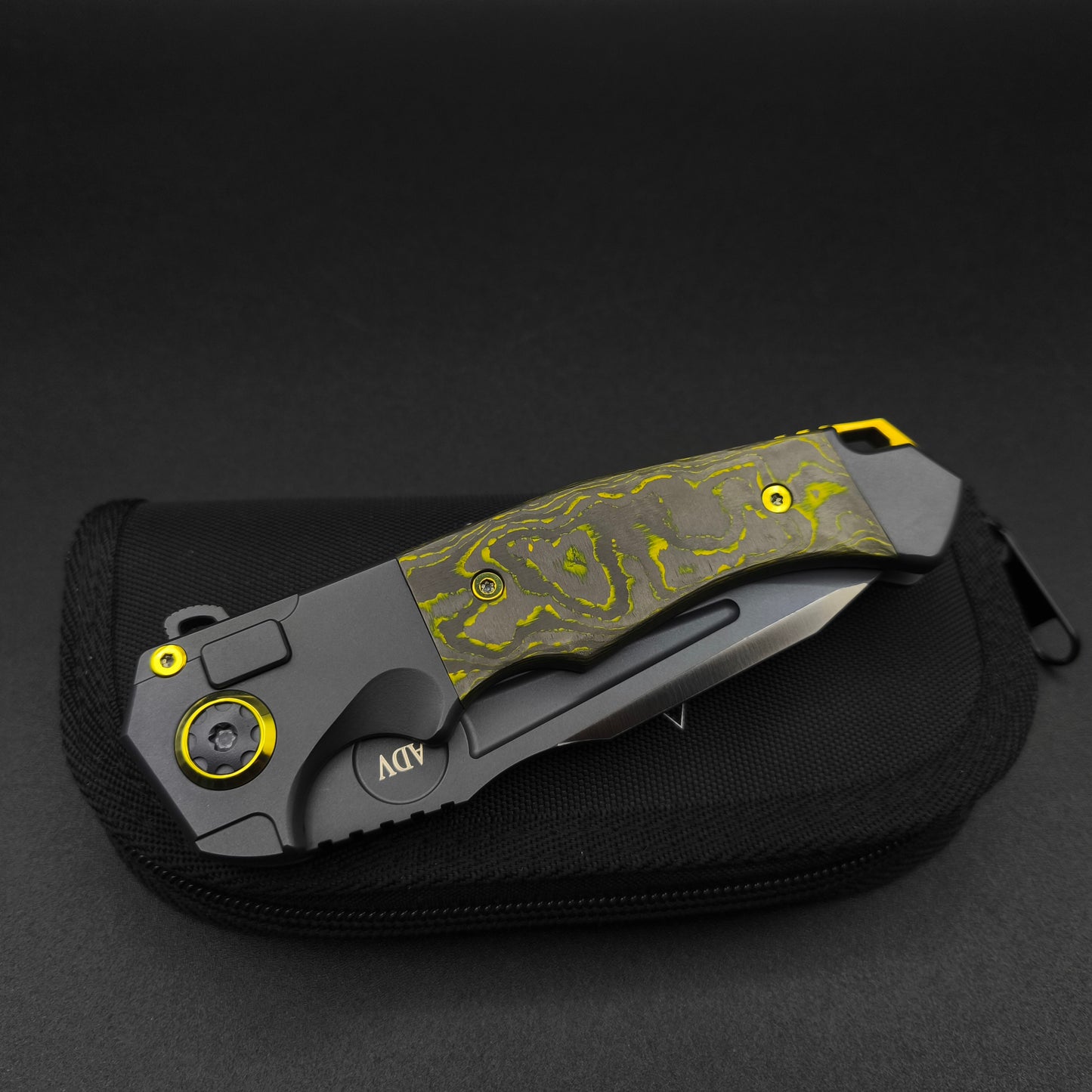 ADV Ronin Kalgard, Titan, Yellow Carbon Fiber 3