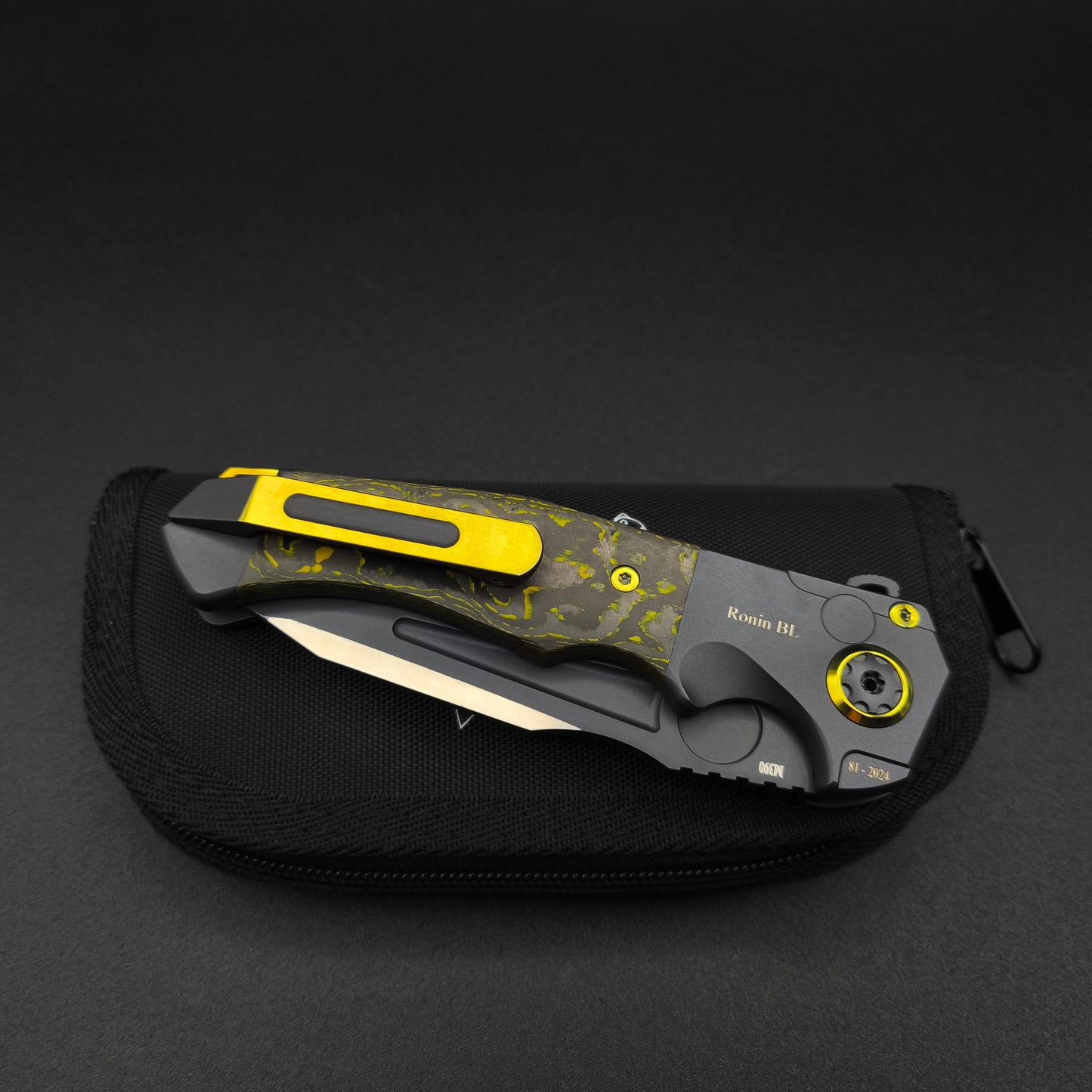 ADV Ronin Kalgard, Titan, Yellow Carbon Fiber 4