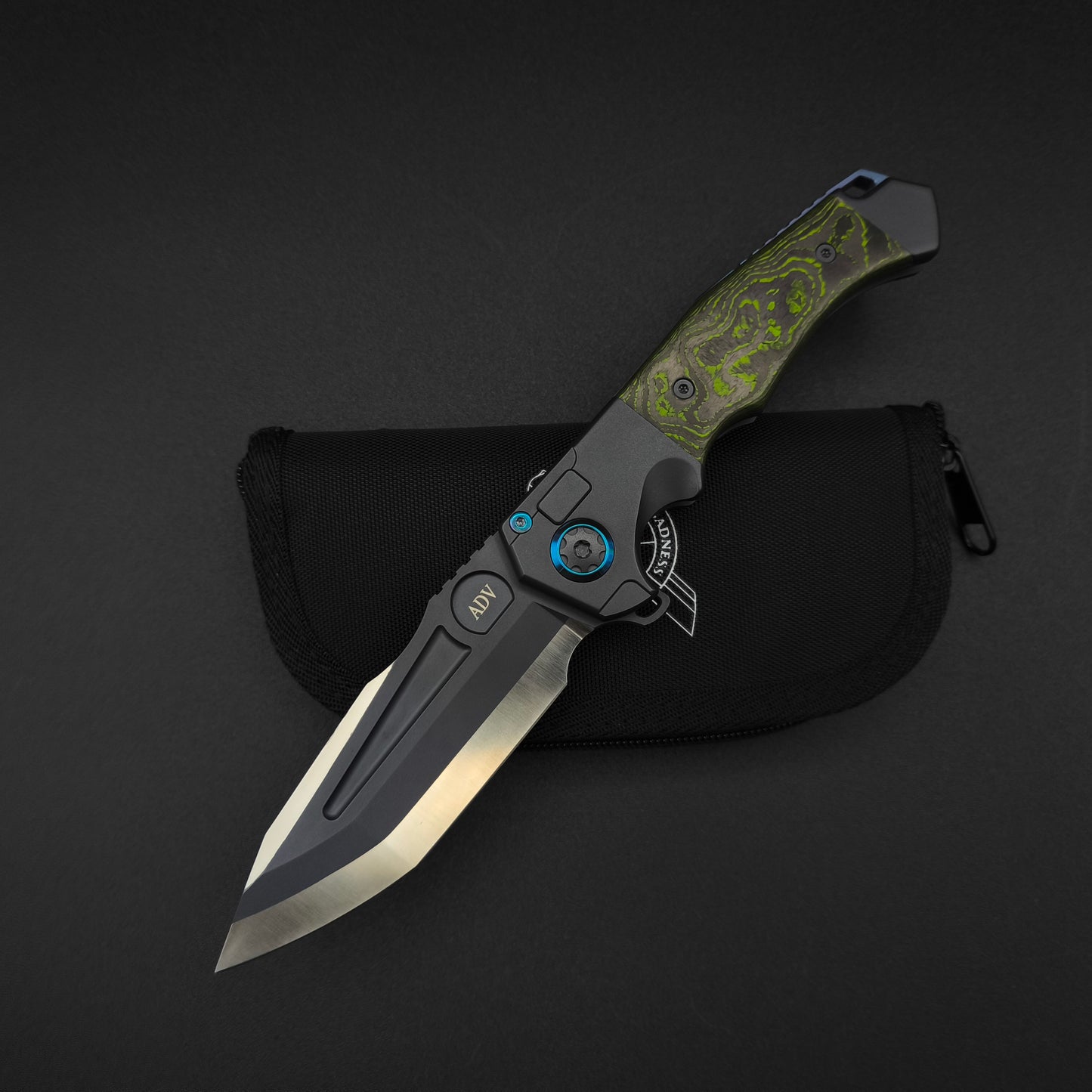 ADV Ronin Kalgard, Titan, Green Carbon Fiber 1