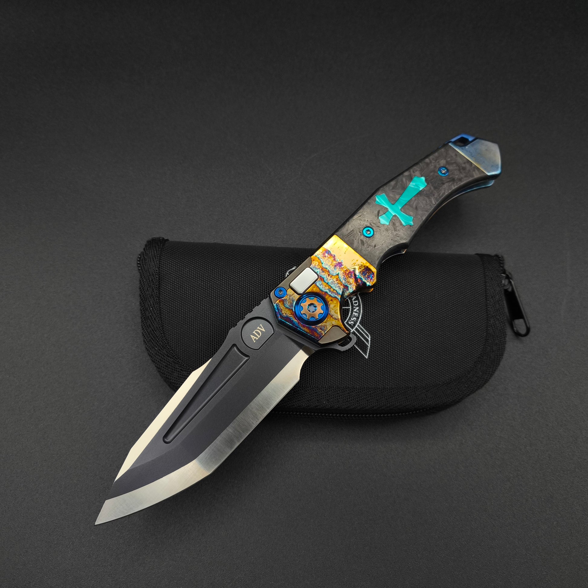 ADV Ronin Acid Rain, Carbon Fiber with Teel Cross 1