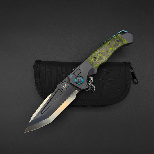 ADV Ronin Kalgard, Titan, Green Carbon Fiber 1