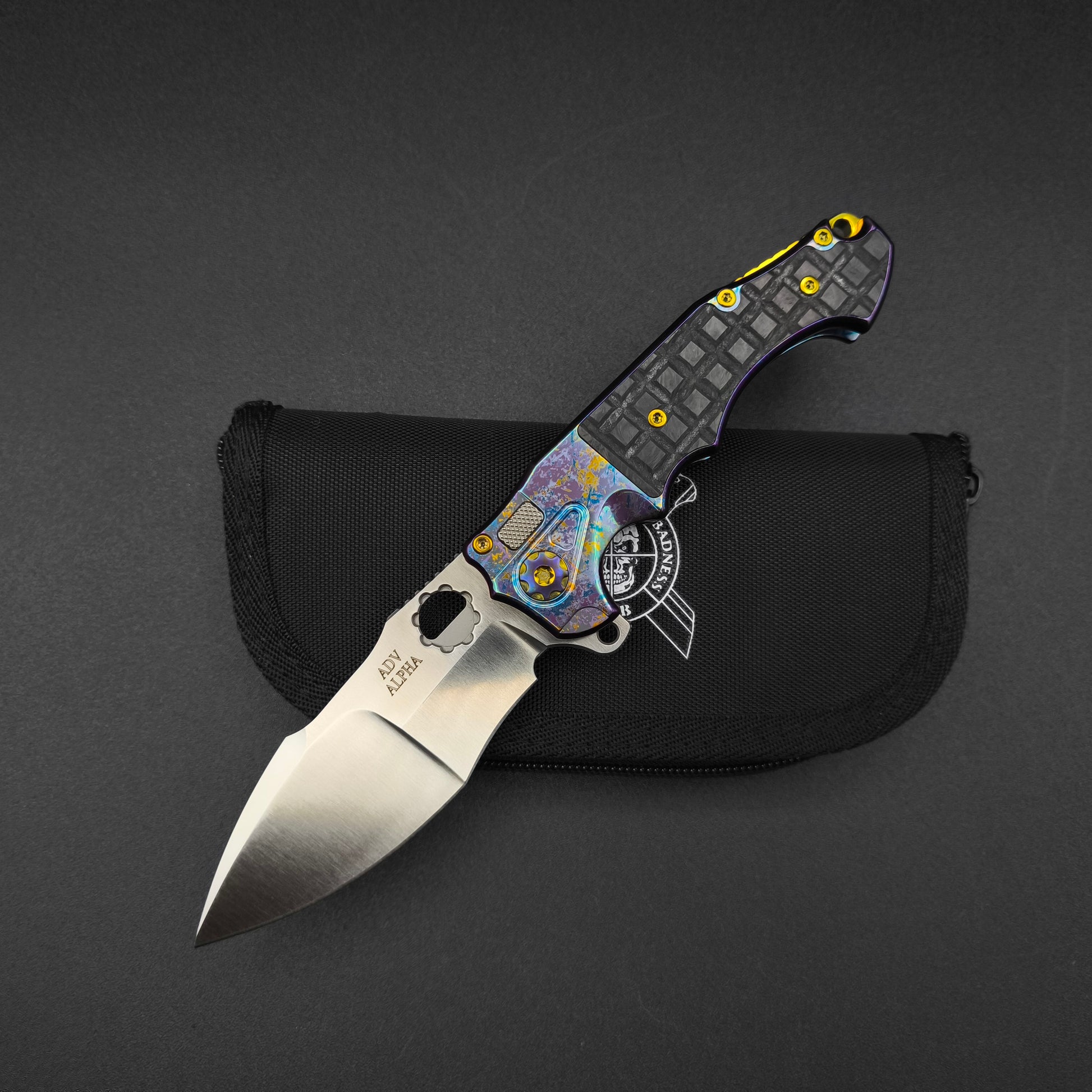 ADV Mini Alpha Dazzle, Black Carbon Fiber 1