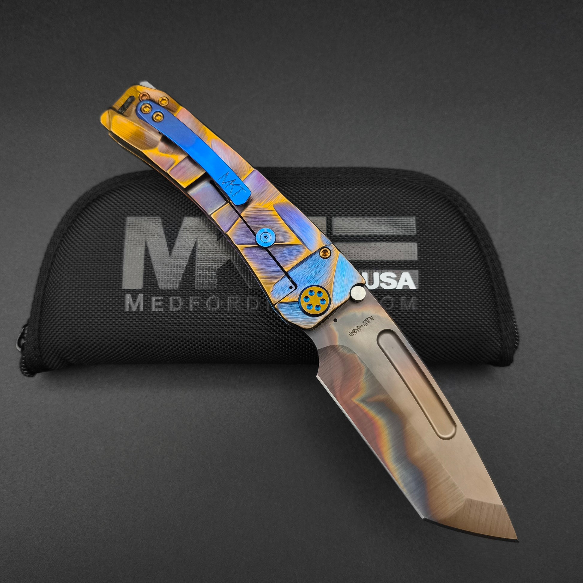 Medford Marauder H, Vulcan Tanto, Stained Glass, S45VN 2