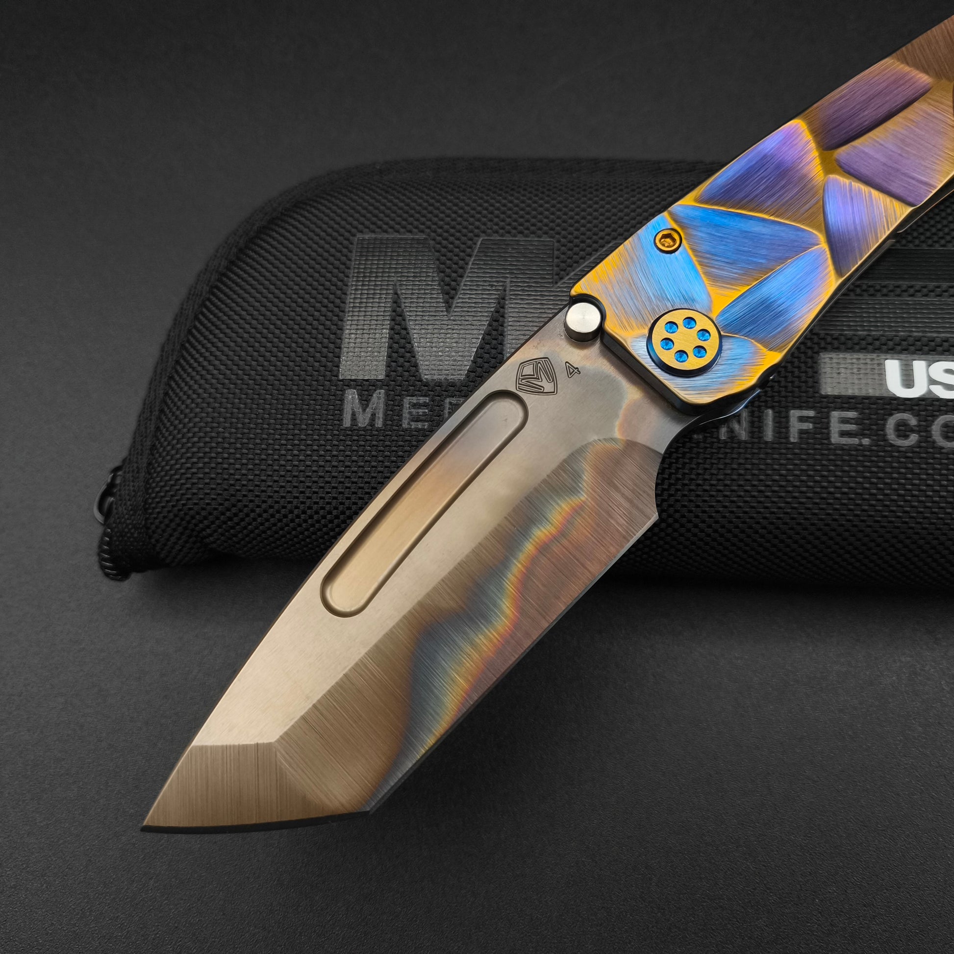 Medford Marauder H, Vulcan Tanto, Stained Glass, S45VN 3