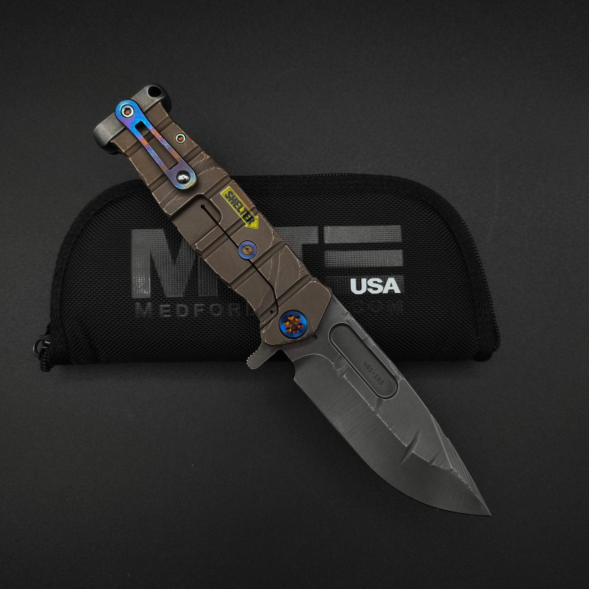 Medford USMC FF Fighter Flipper, Fallout Finish, Limited Edition 2