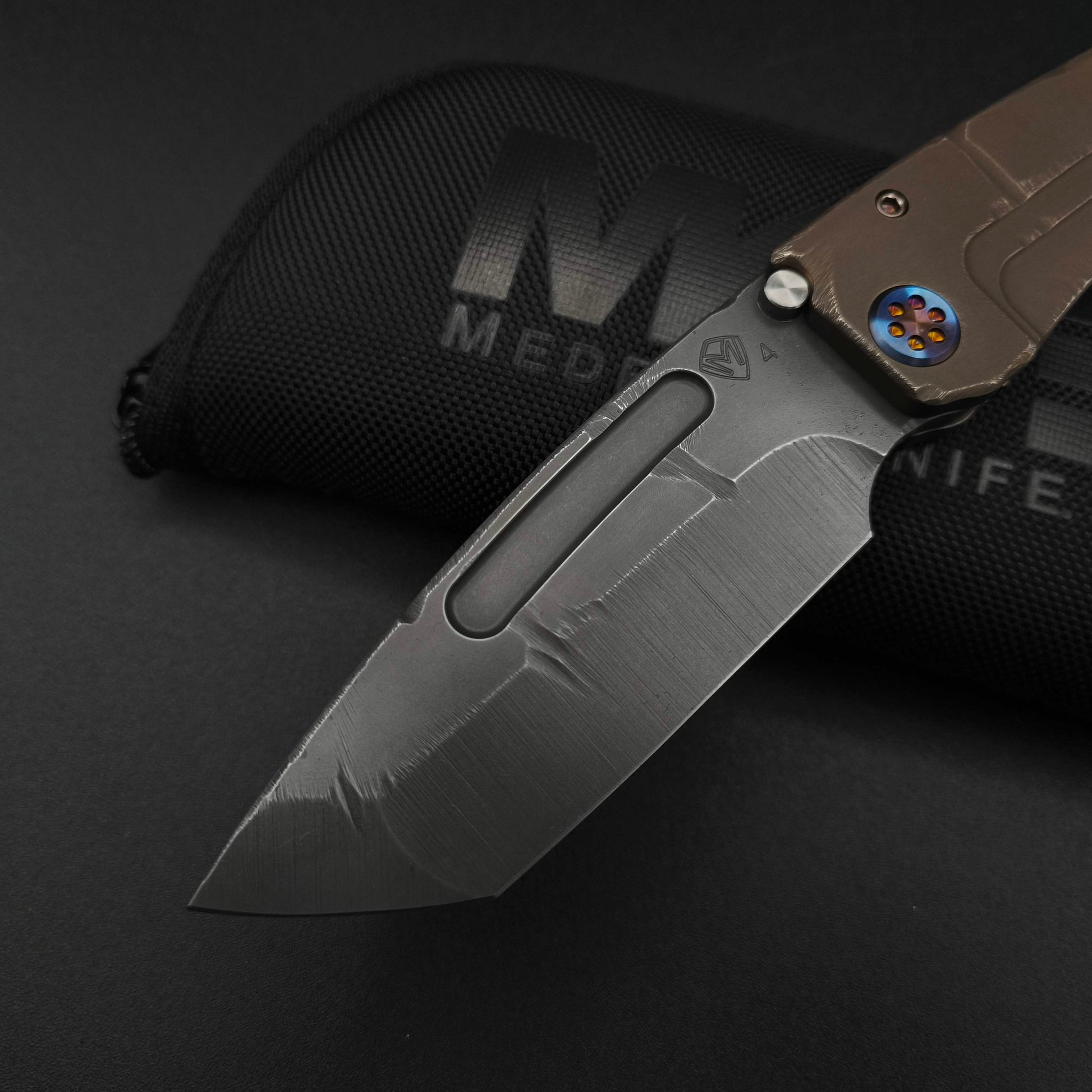 Medford Marauder H Tanto, Fallout Finish, Limited Edition 3