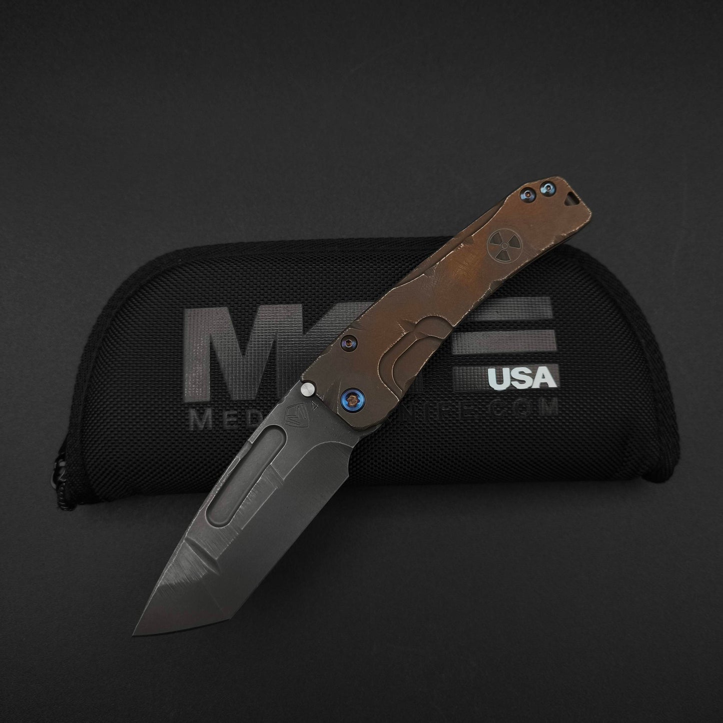 Medford Slim Midi Tanto, Fallout Finish, Limited Edition 1