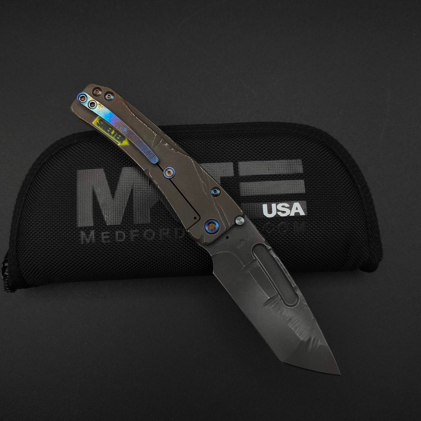 Medford Slim Midi Tanto, Fallout Finish, Limited Edition 2